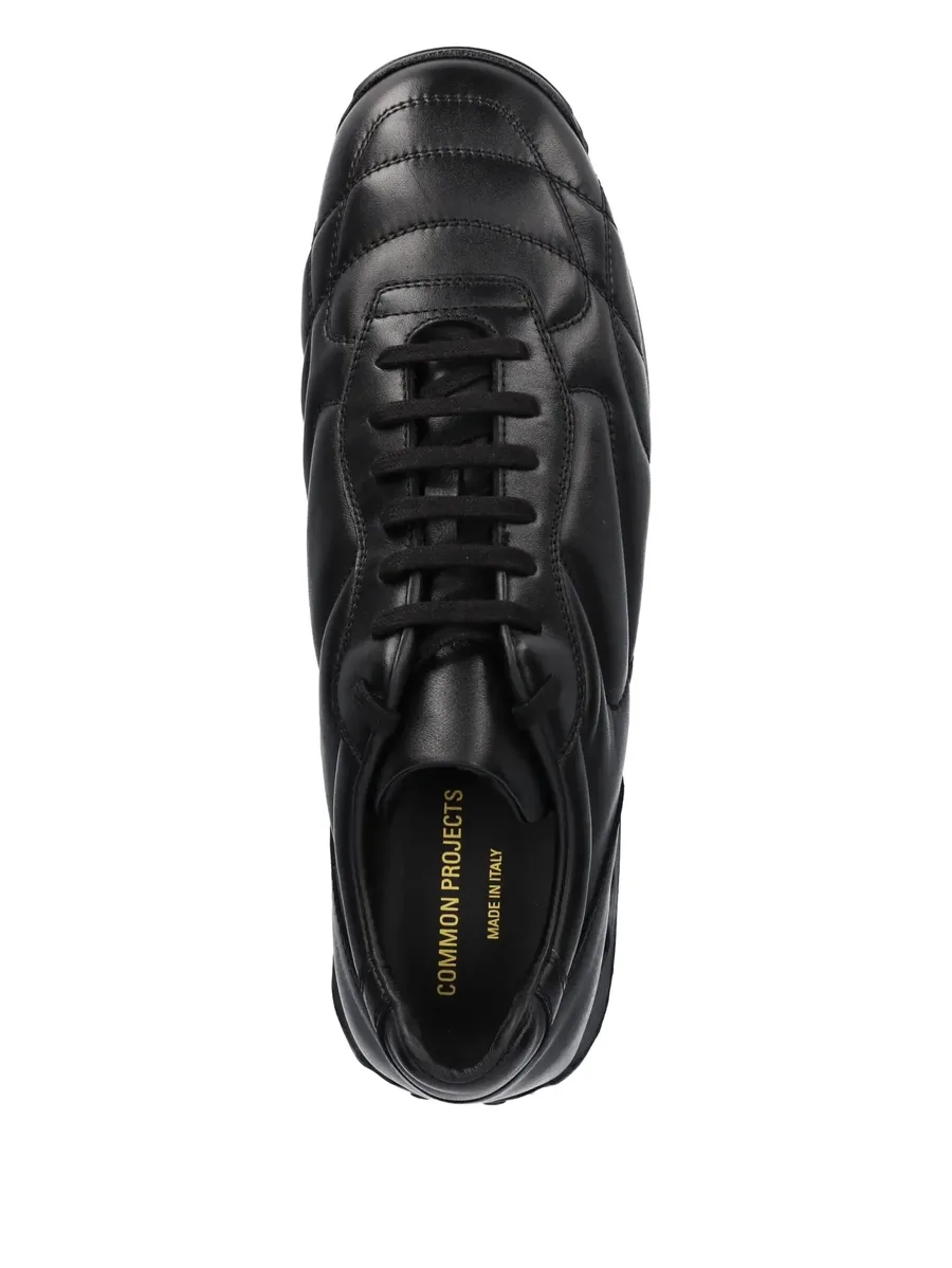 Soccer leather sneakers 8