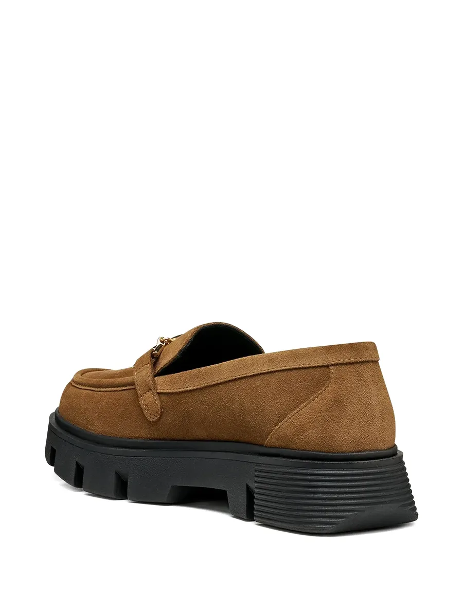 Vilde buckle lug-sole loafers 5