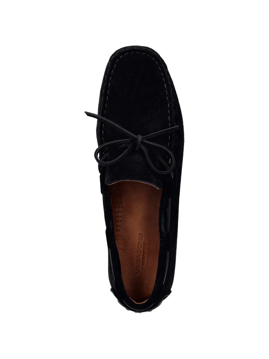 Larissa bow-detail suede loafers 5