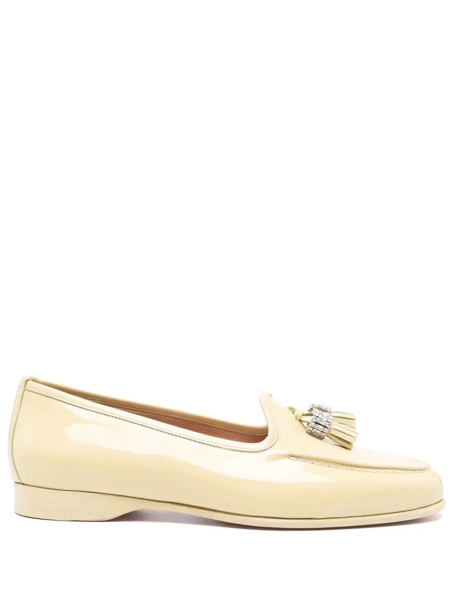 rhinestone-embellished loafers 1
