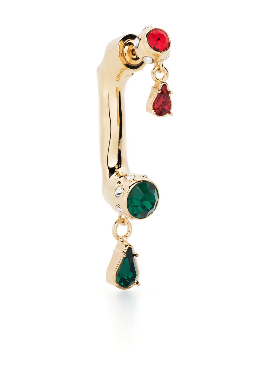 crystal-embellished drop earring 2