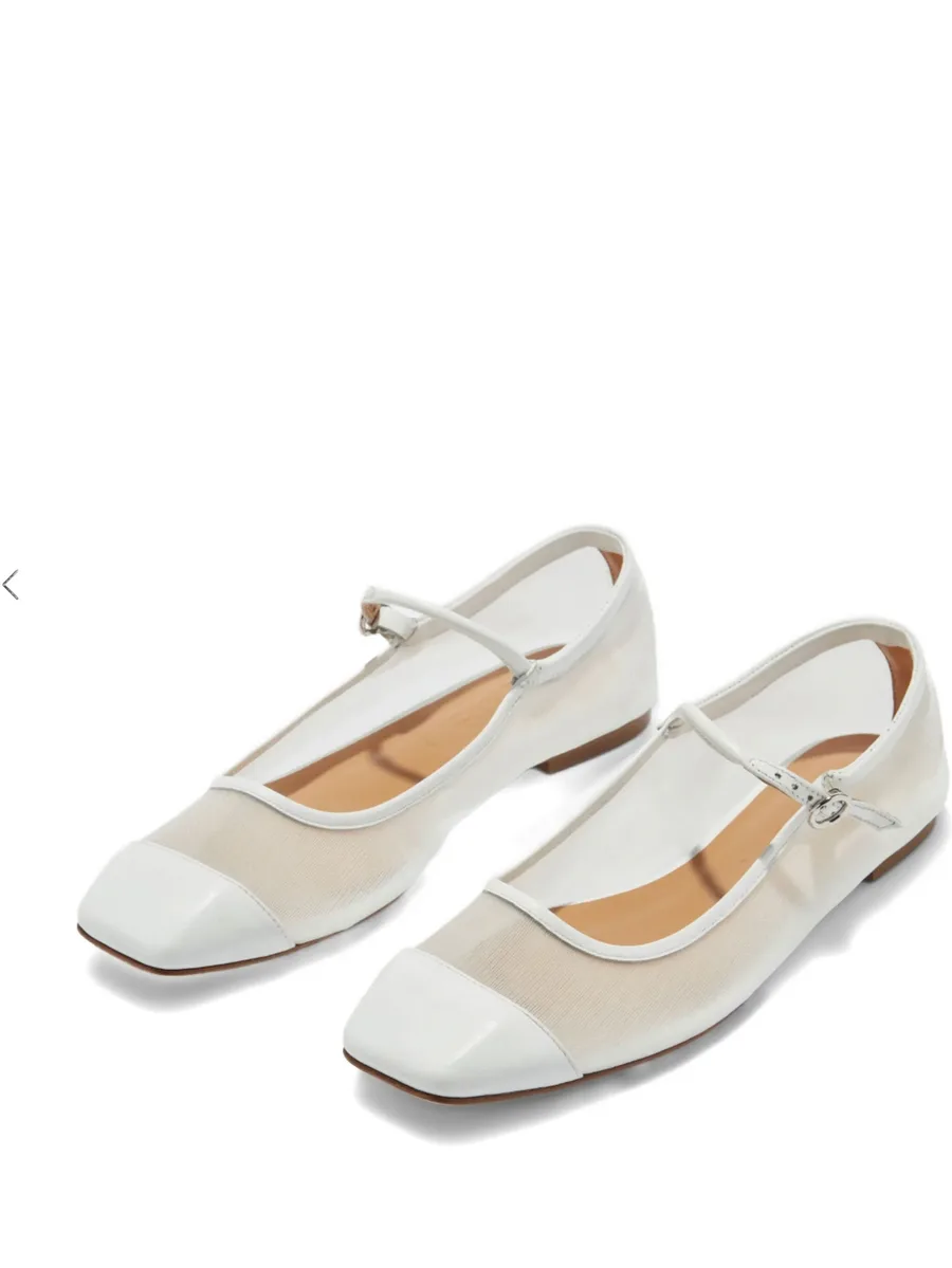 Uma Mesh ballerina flats 1