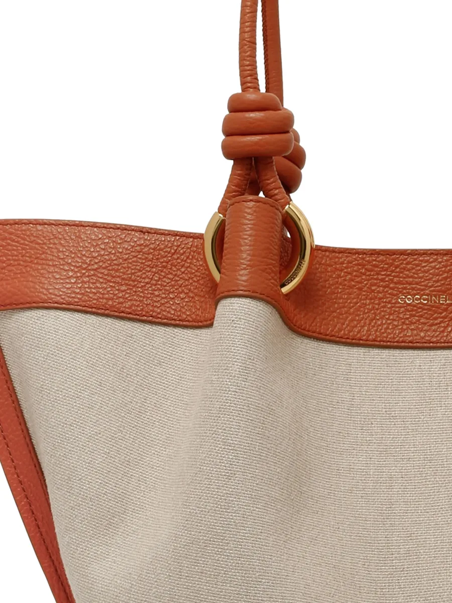 Finn knot-detail tote bag 7