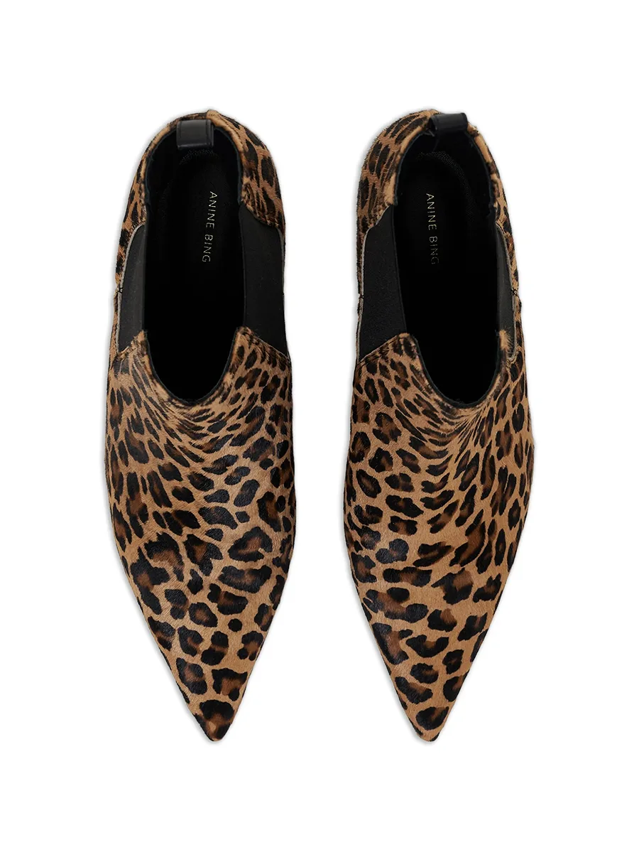 Stevie leopard-print boots 6