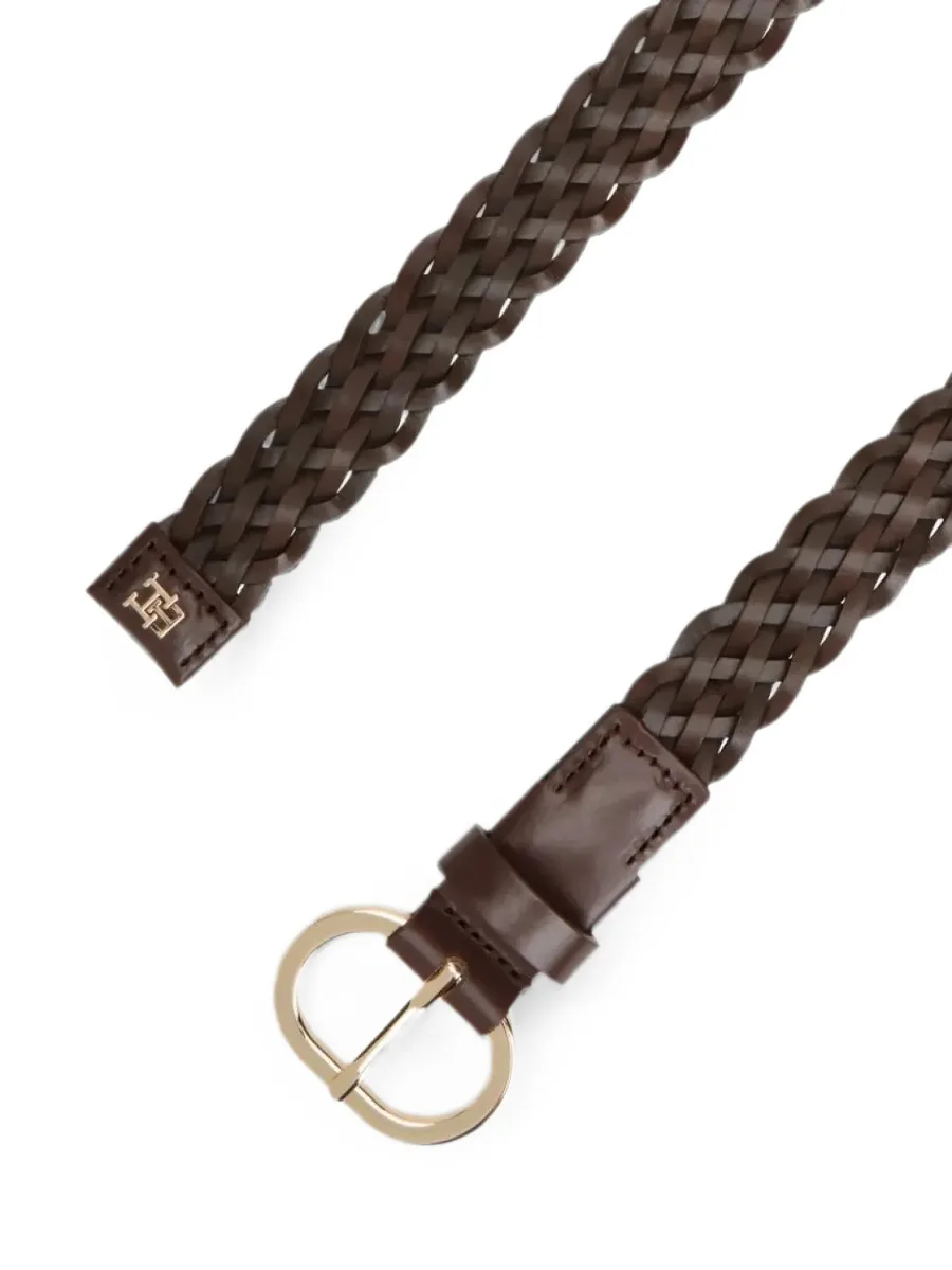 interwoven leather belt 3