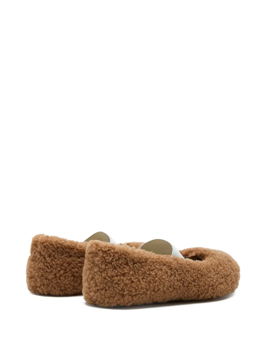 shearling ballerinas 3