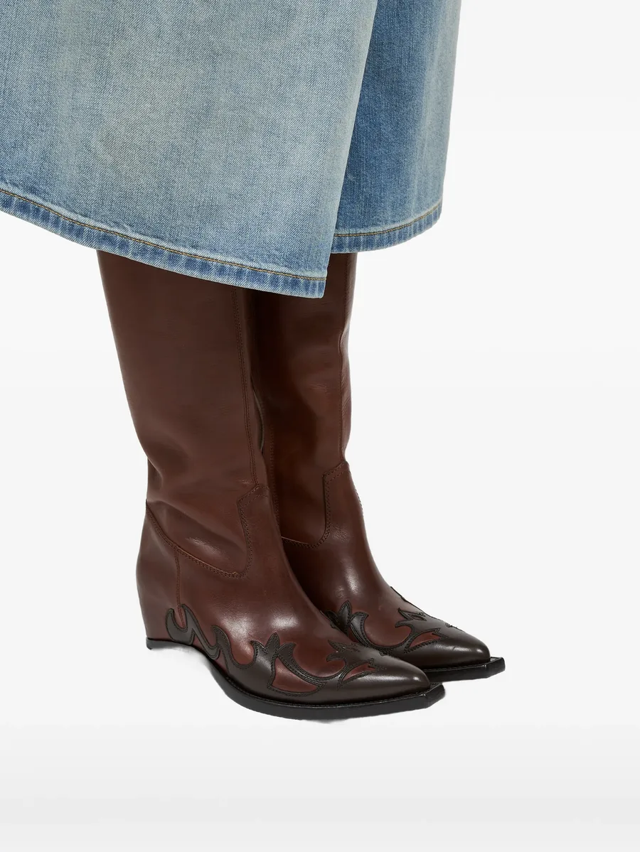 сапоги Heel-Less в стиле вестерн 11