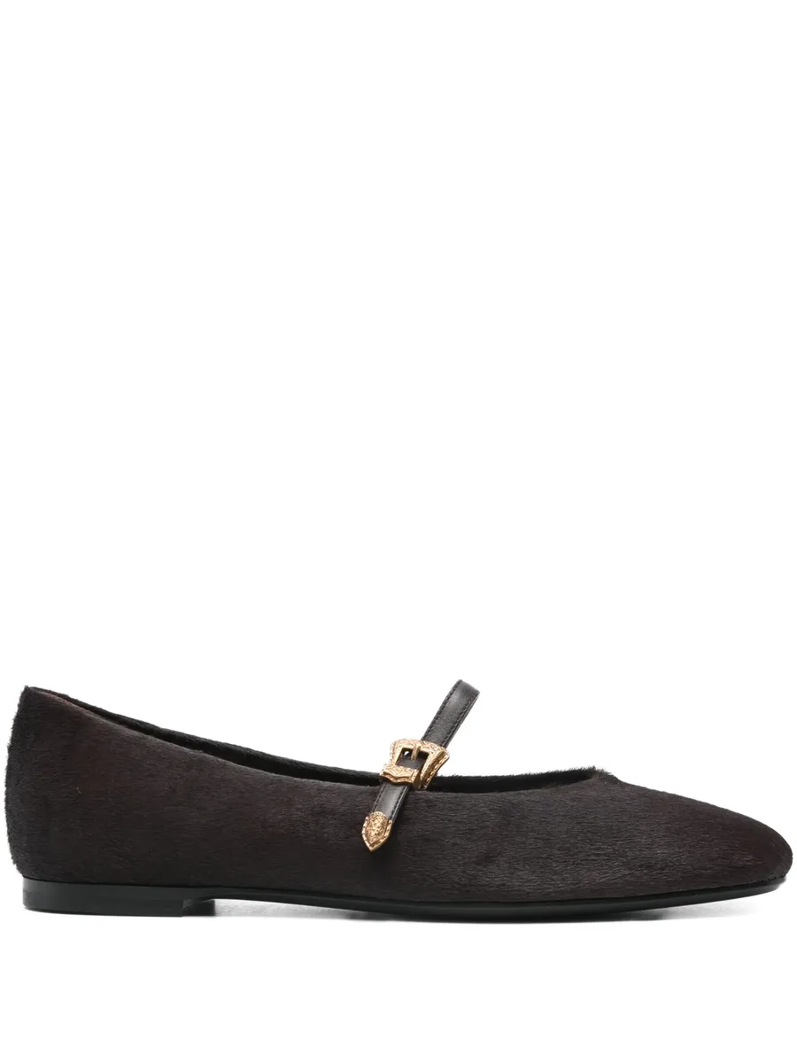 buckle-detail ballet flats 1