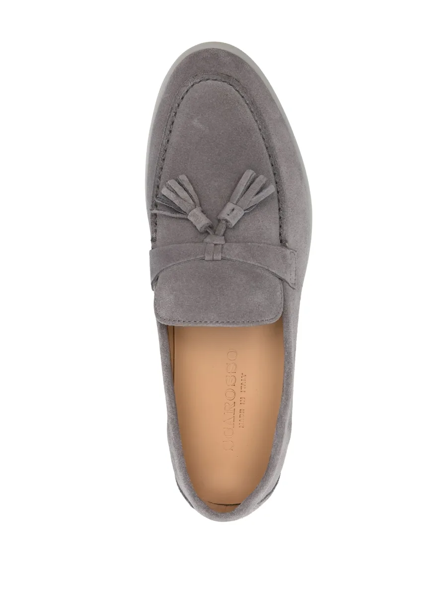 tassel-detail suede loafers 10