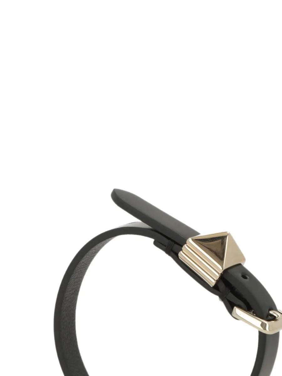 кожаный браслет Rockstud 7