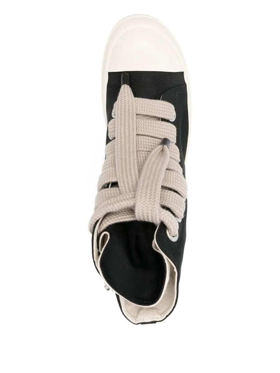 high-top lace-up fastening sneakers 8