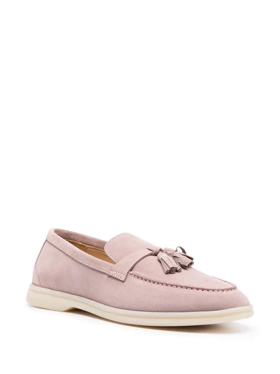 tassel detail suede loafers 5