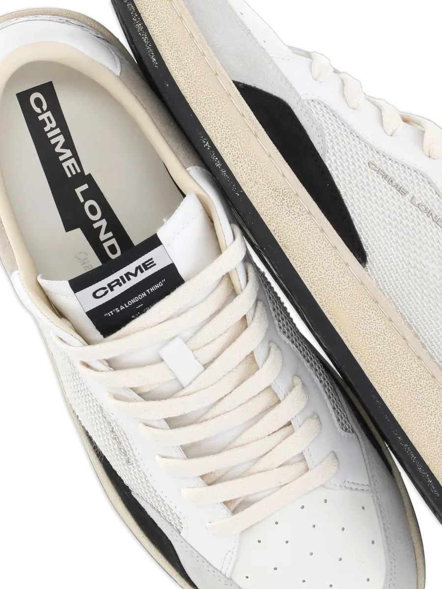 Chelsea panelled leather sneakers 10