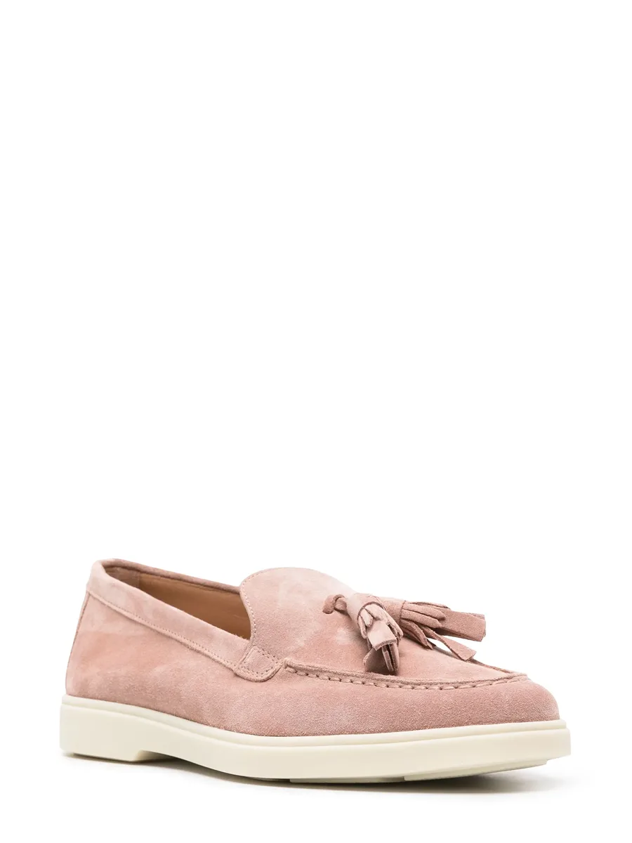 tassel-detail suede loafers 3