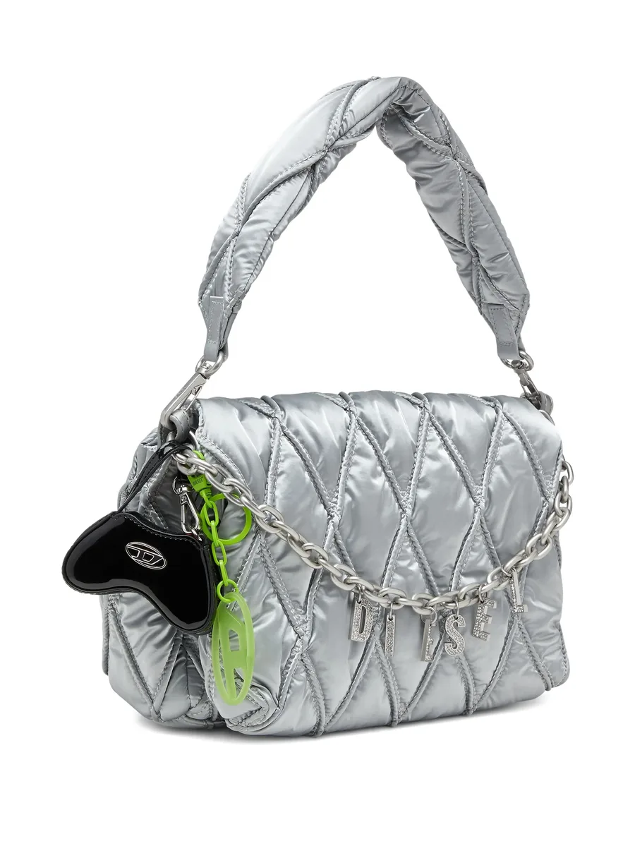 oval D charm keyring 2