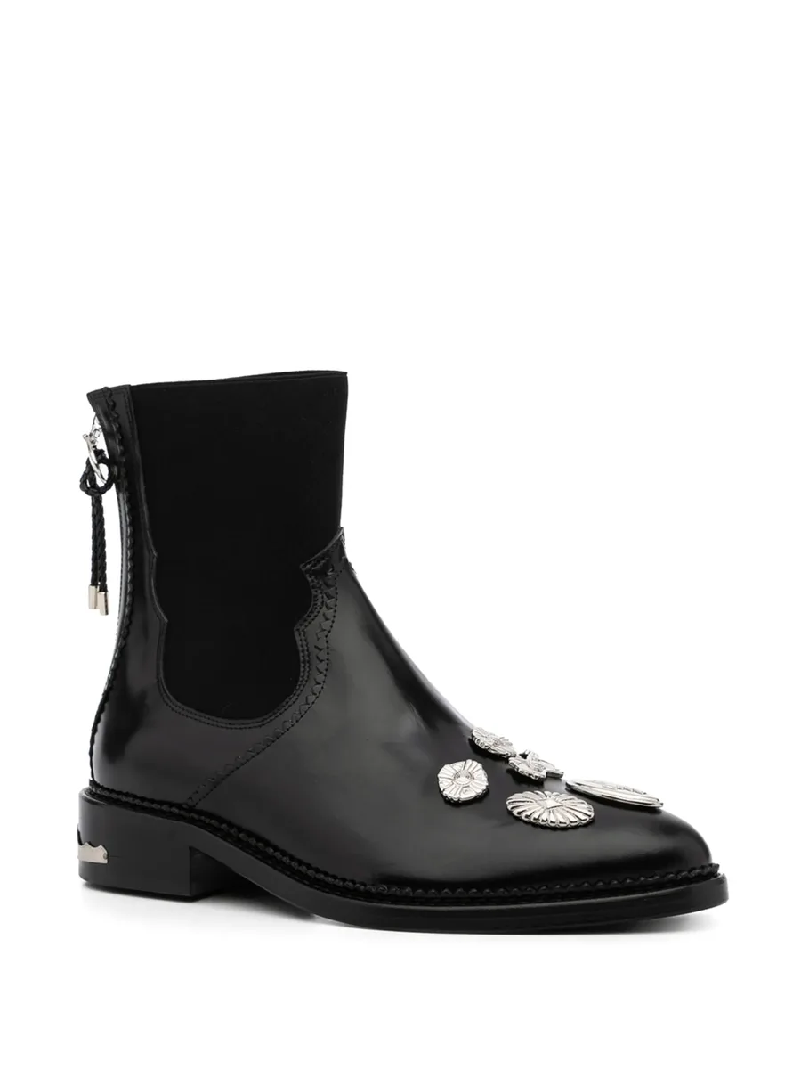mix-badge Chelsea boots 3