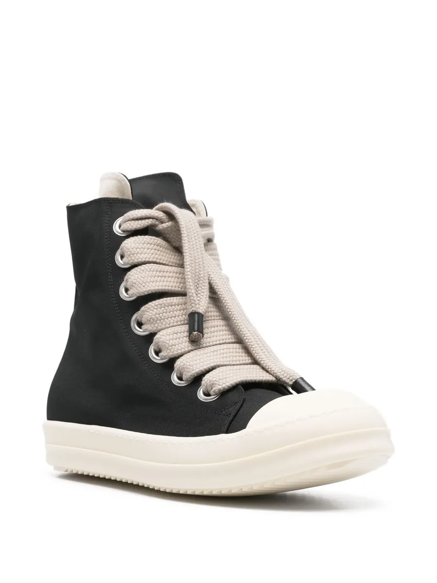 high-top lace-up fastening sneakers 3
