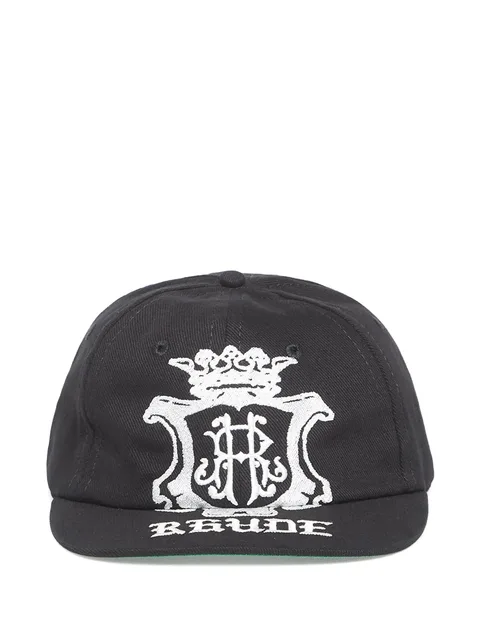 logo curved-brim hat
