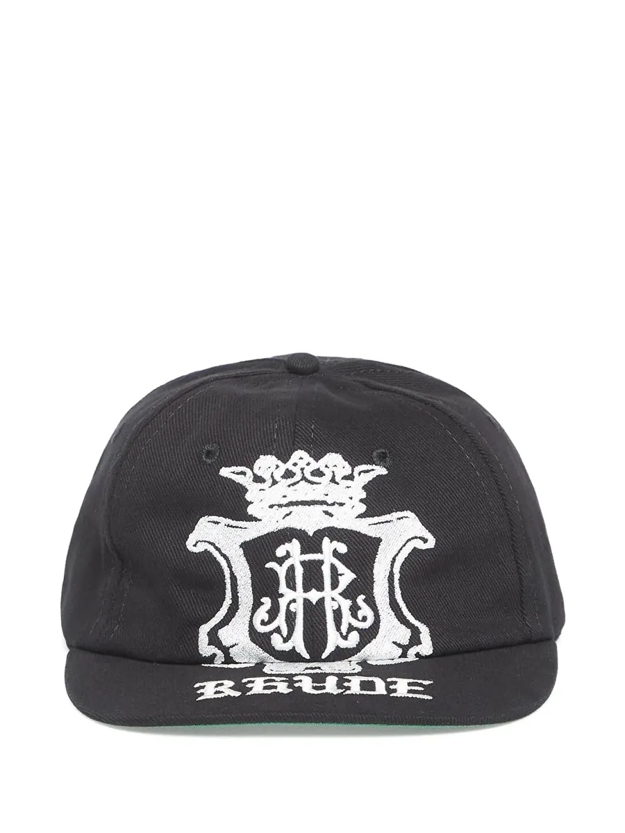 logo curved-brim hat 1