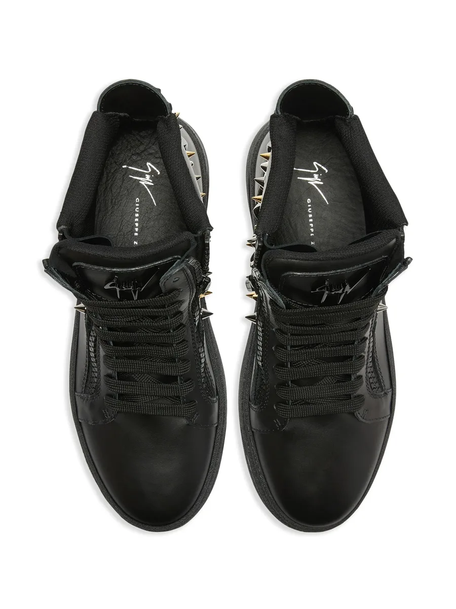 GZ 94 stud-embellished high-top sneakers 8