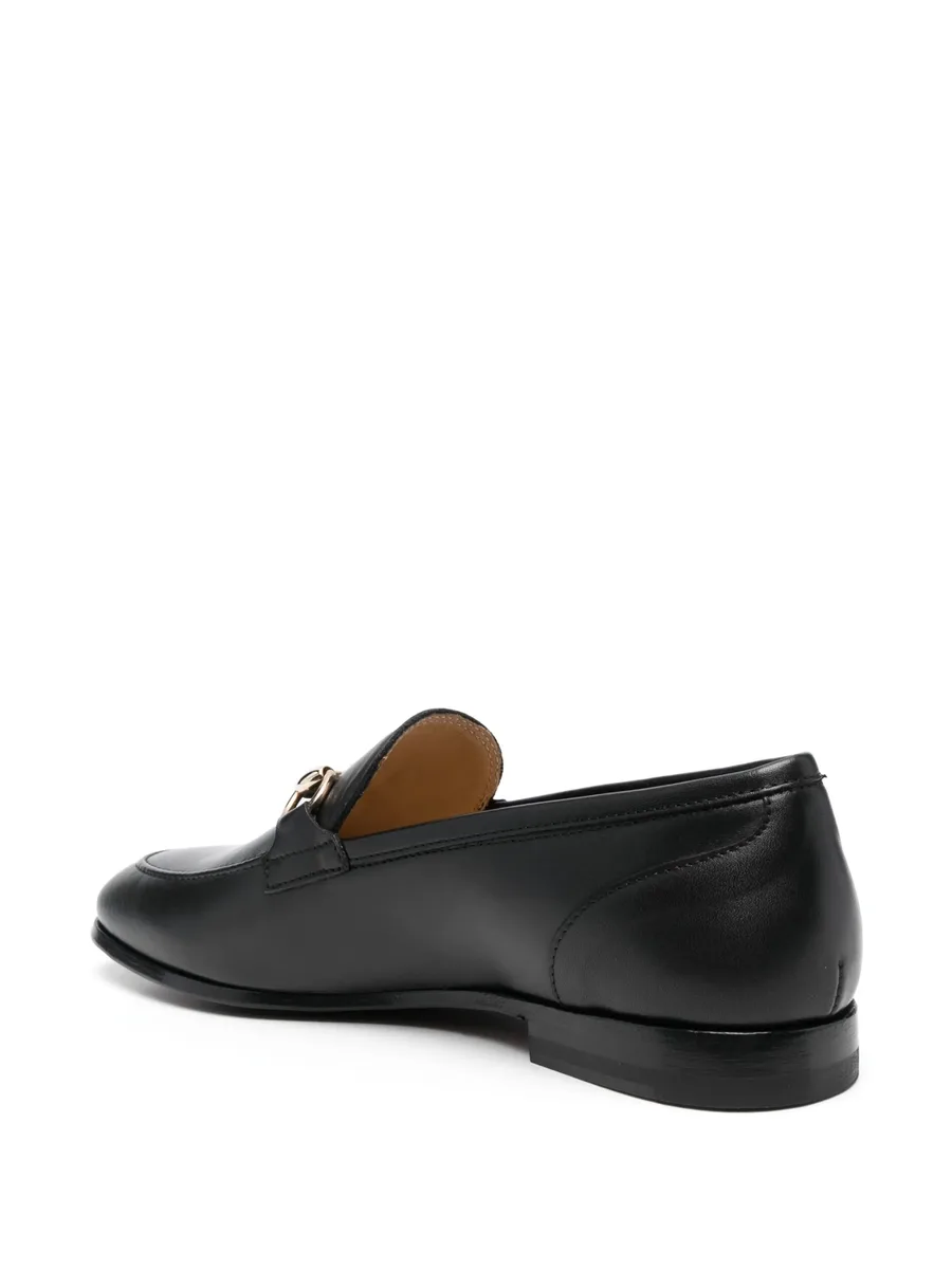 buckle-detail leather loafers 5