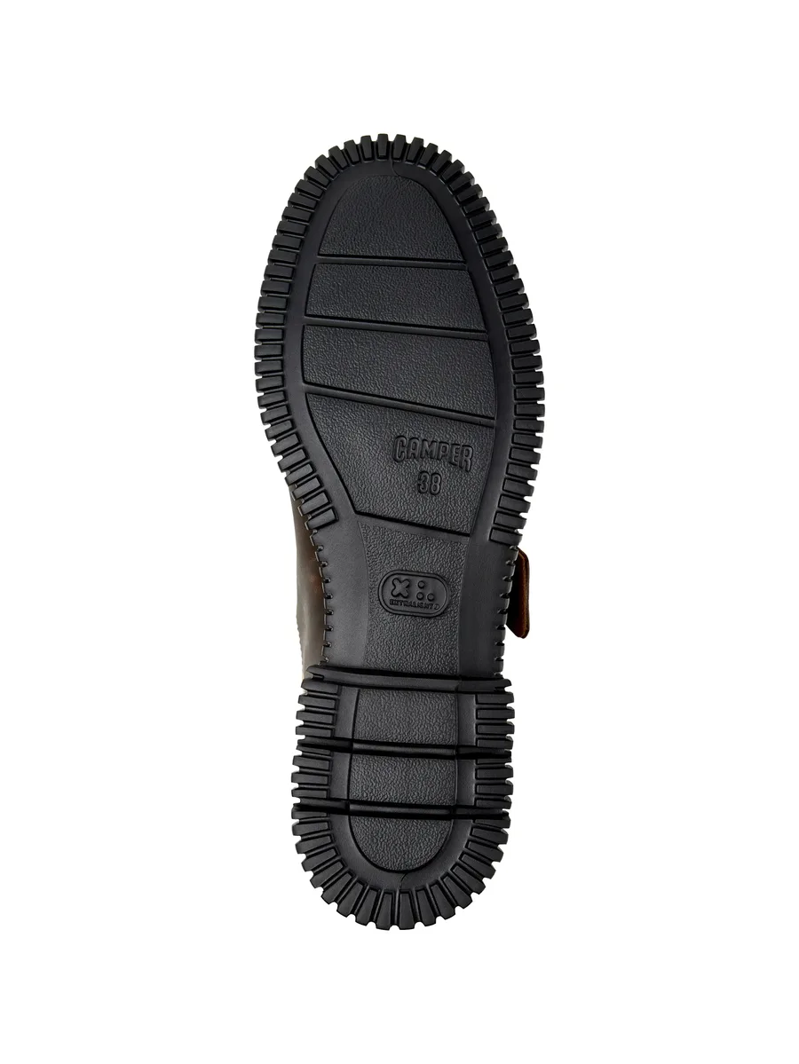 Pix buckle-fastening leather ballet flats 10