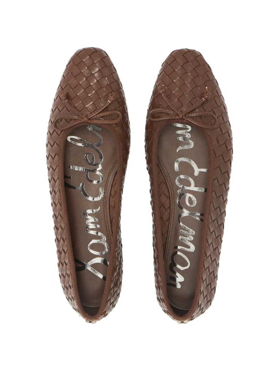 Ruthie woven-design ballet flats 3