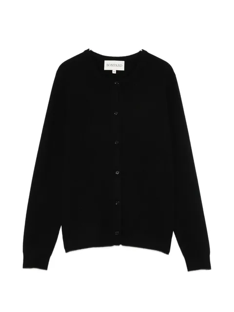 button-up cashmere cardigan