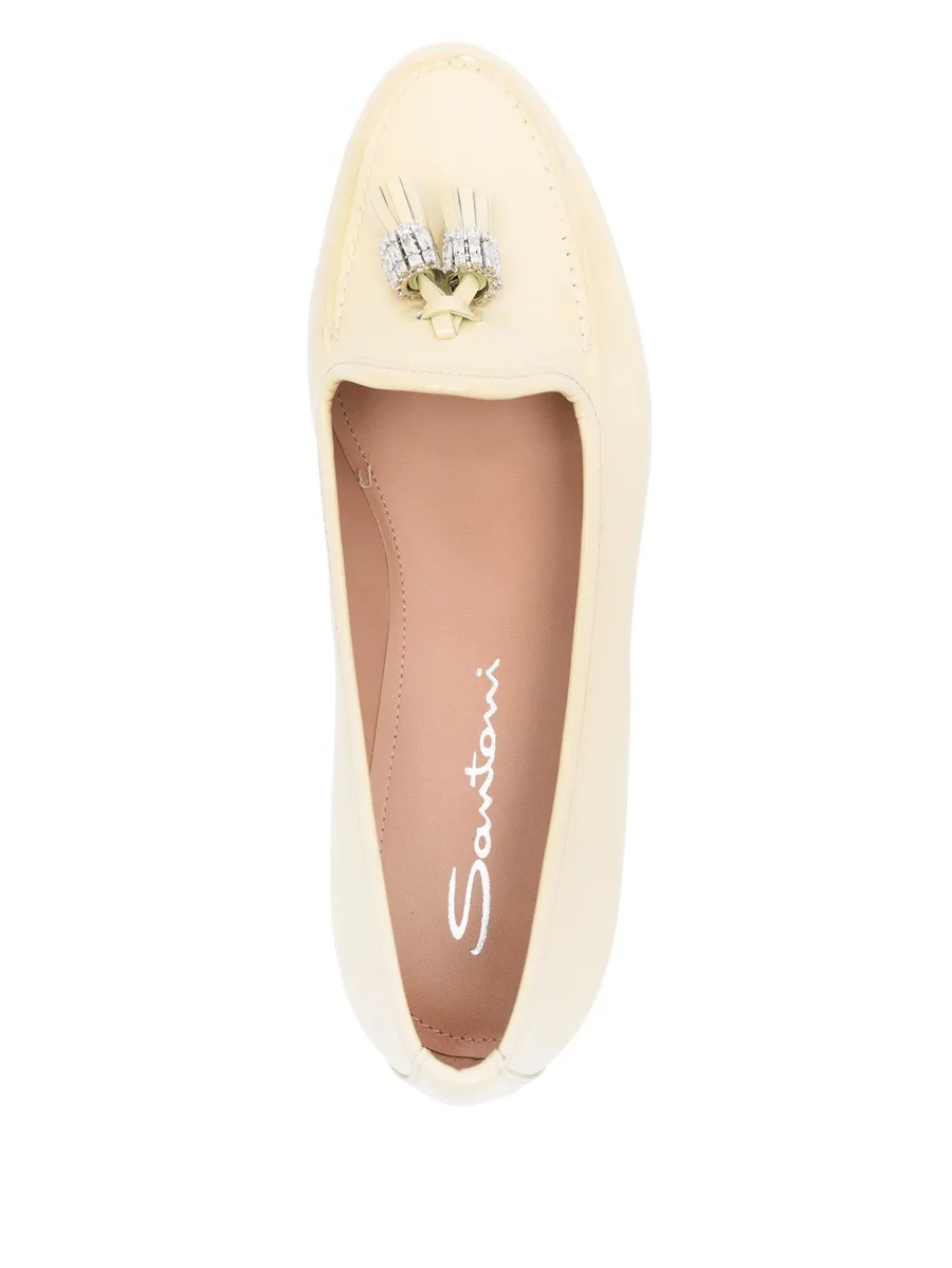 rhinestone-embellished loafers 7