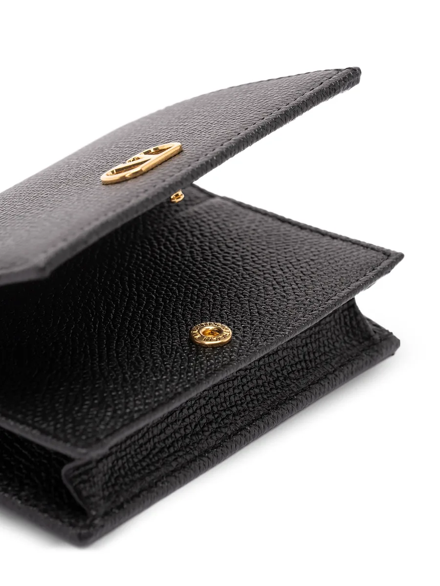 VLogo Signature leather wallet 10