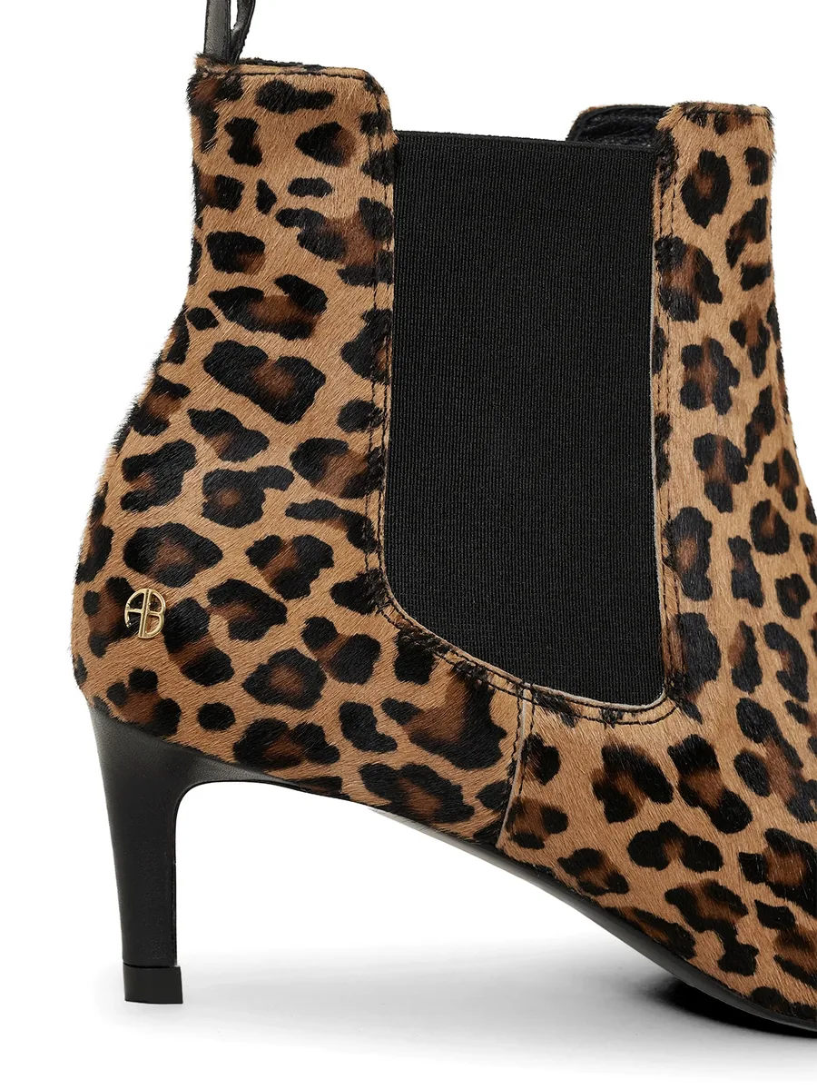 Stevie leopard-print boots 7