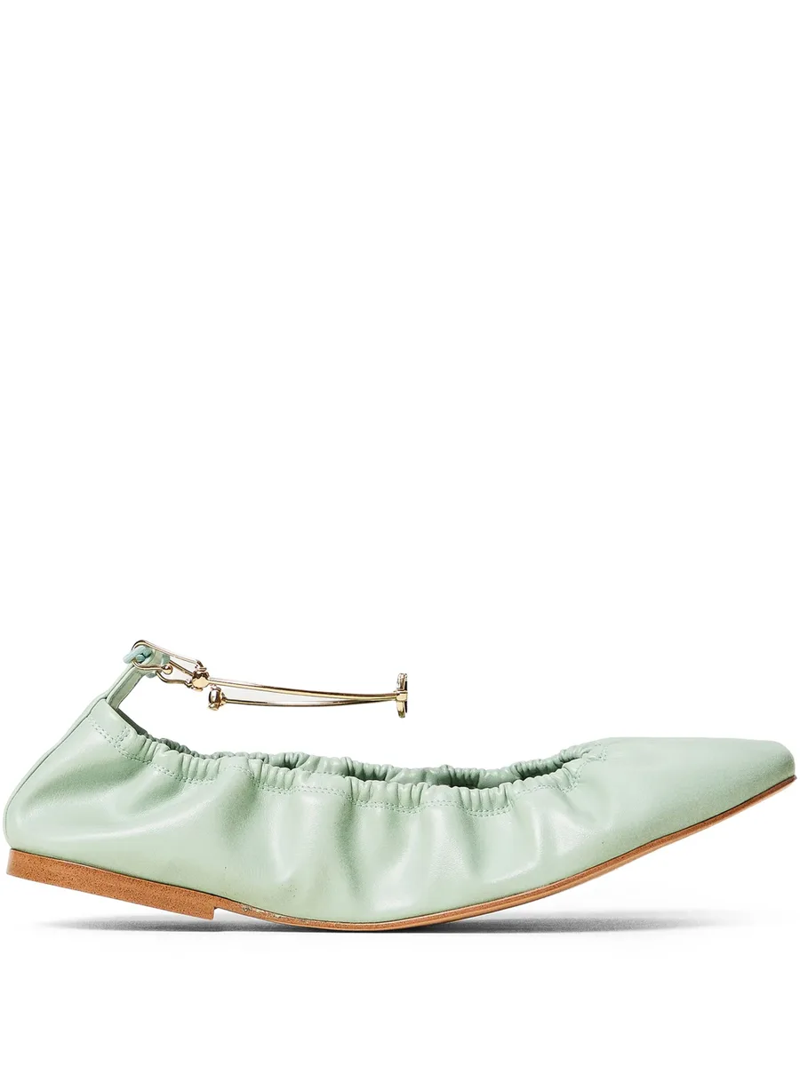 ankle-strap ballet flats 1