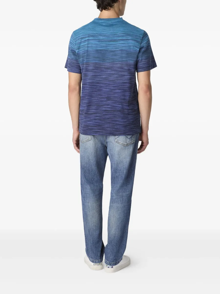 ombre striped t-shirt 5