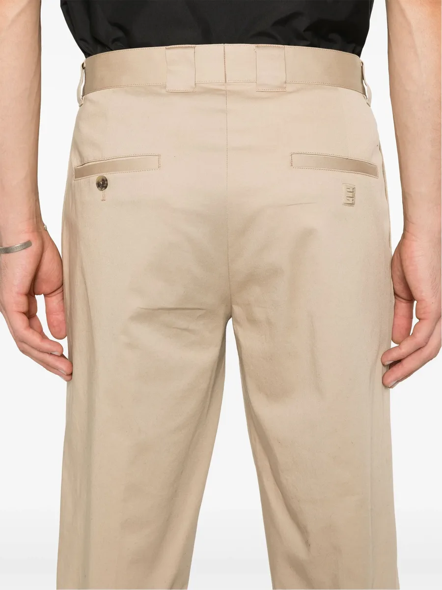 straight-leg chinos 10