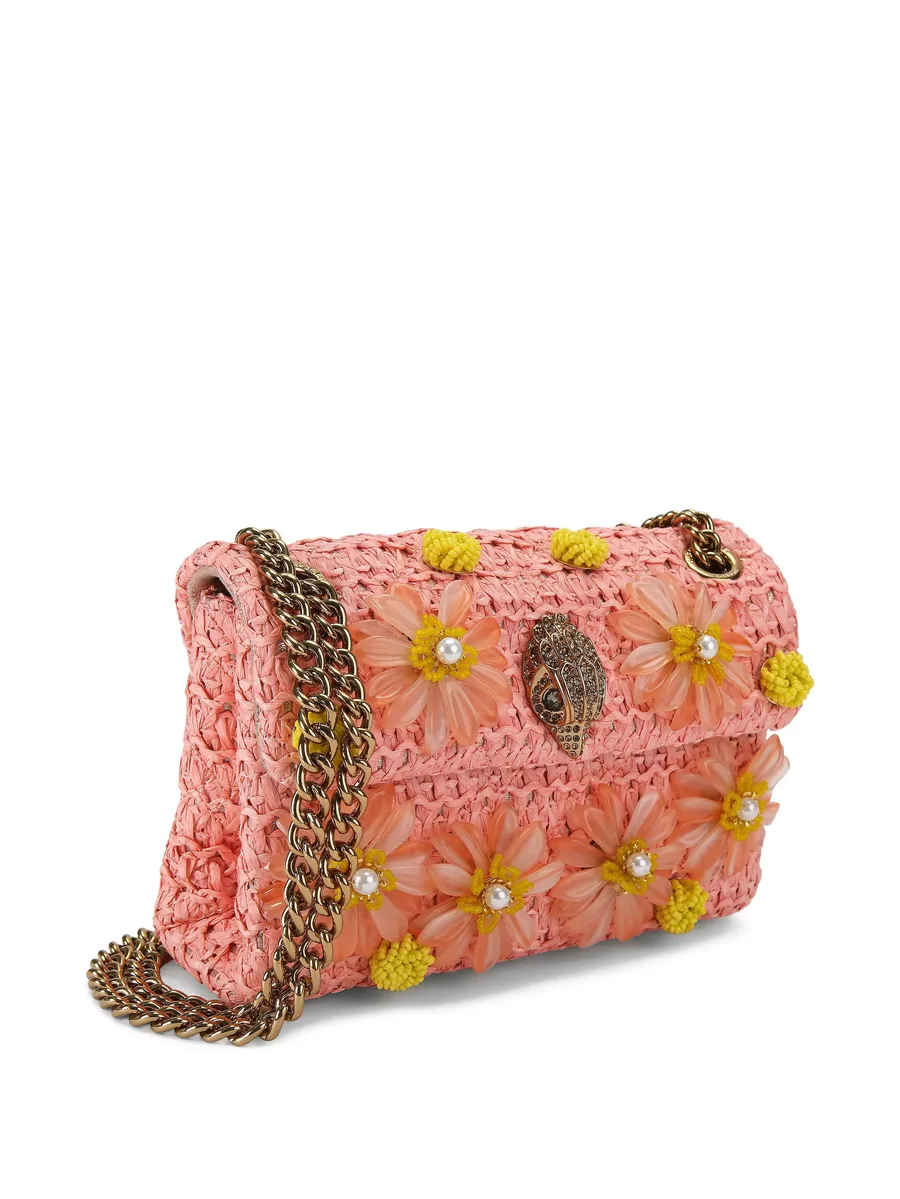 mini Raffia Kensington shoulder bag 6