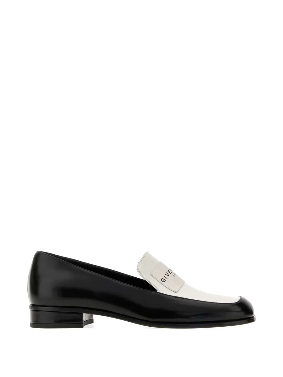 Tux bicolor leather loafers 1