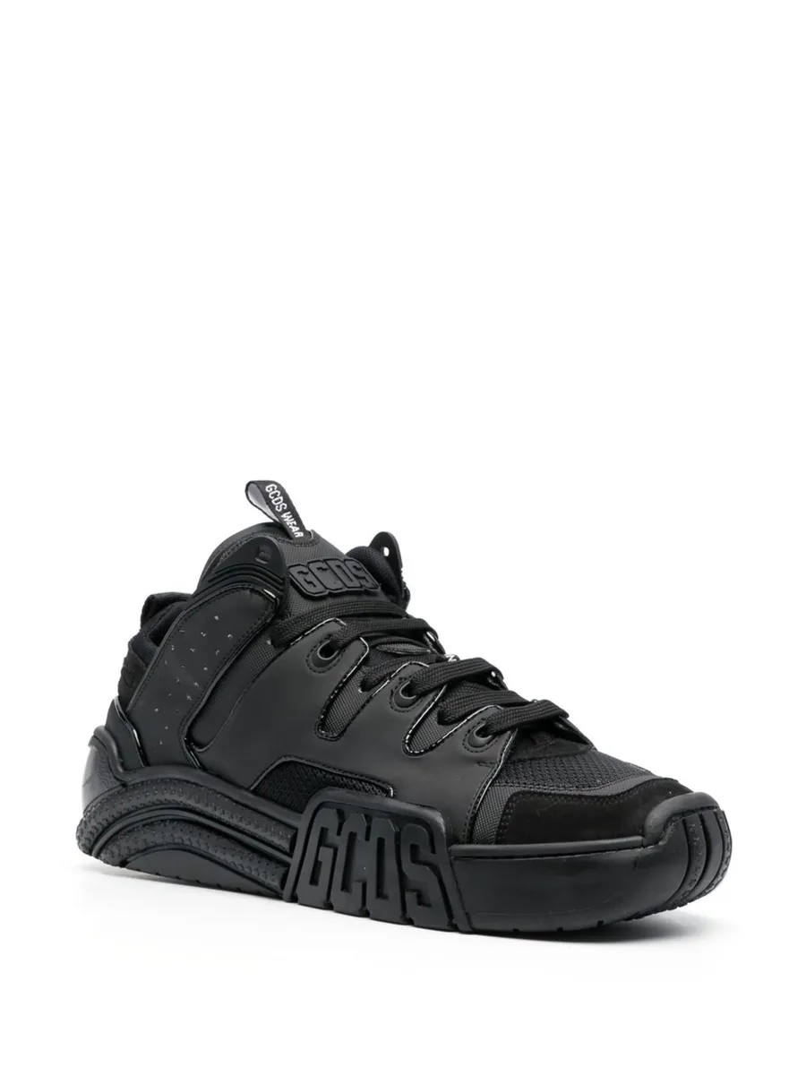 low-top lace-up sneakers 3