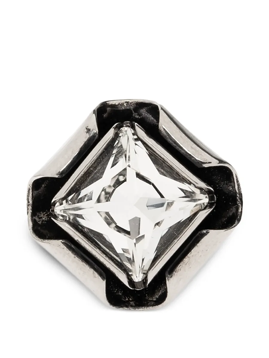crystal-embellished geometric ring 1