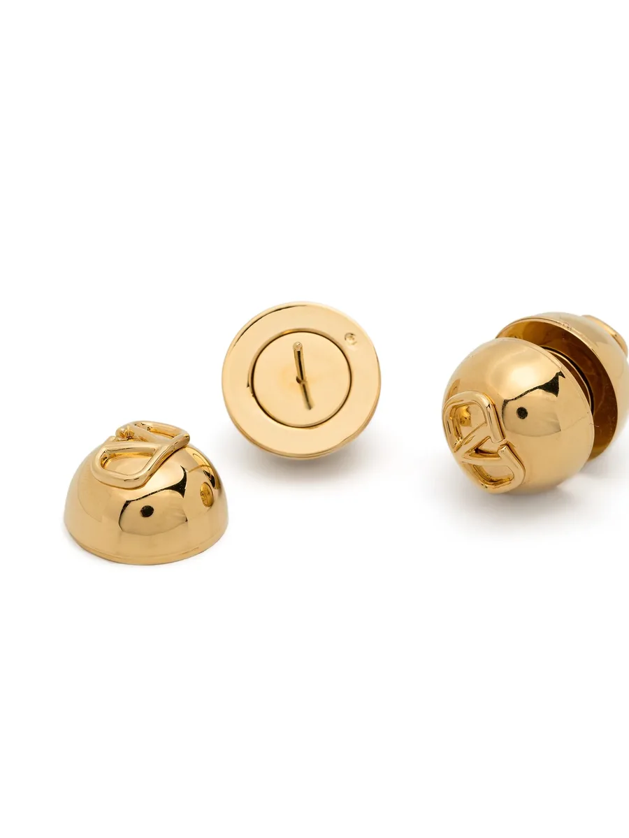 серьги с тиснением VLogo Signature 5
