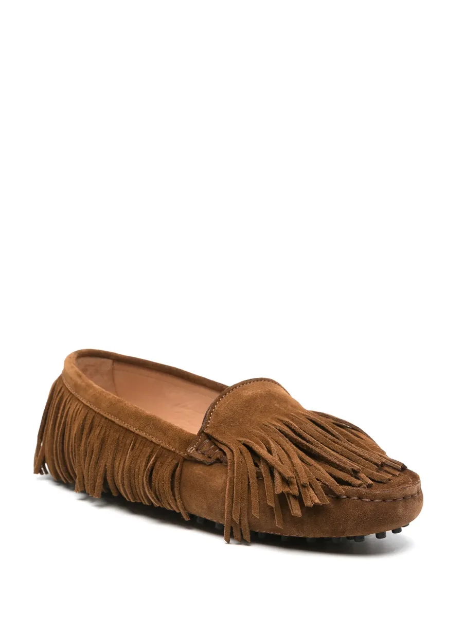 fringed suede loafers 3