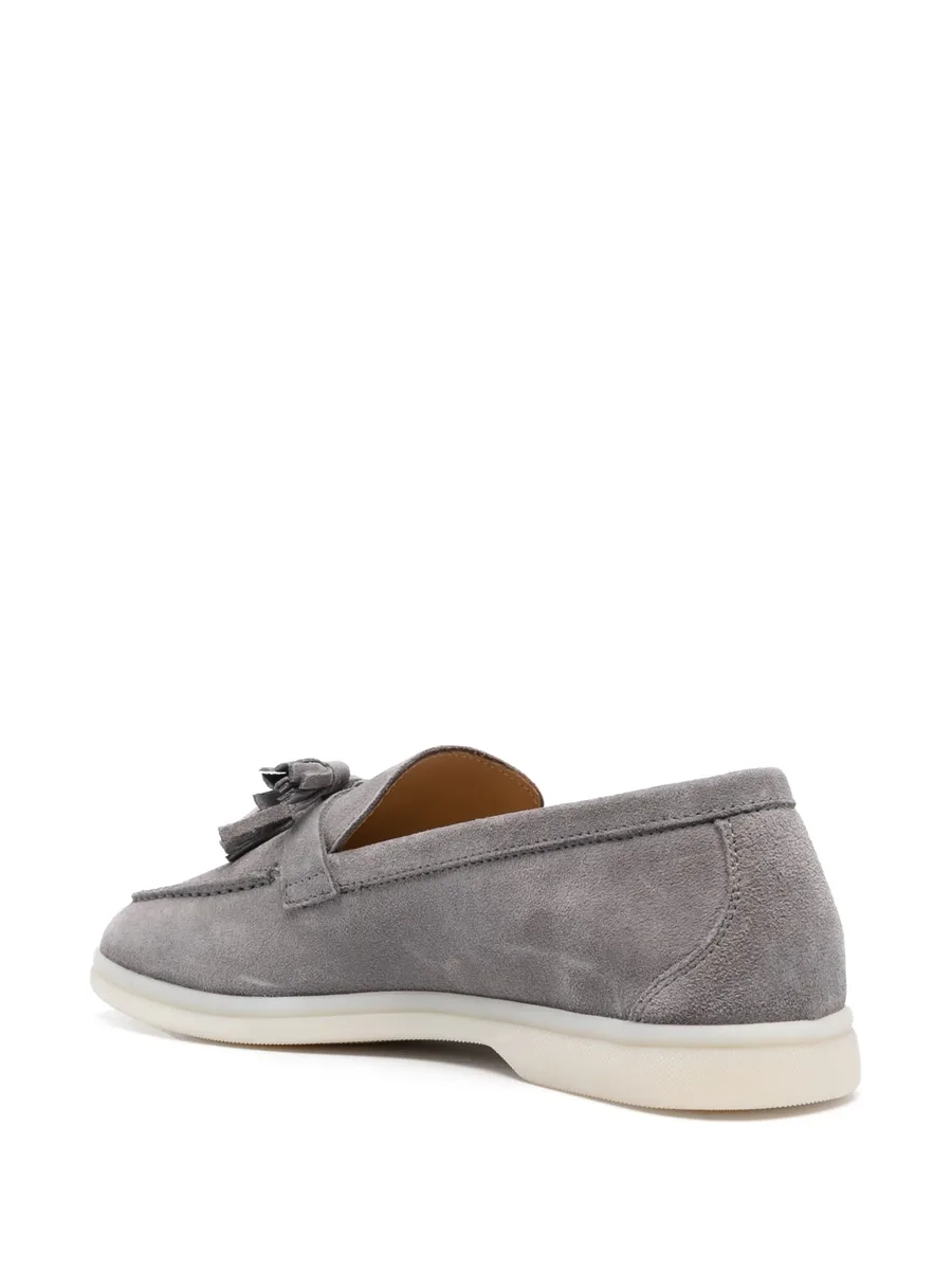 tassel-detail suede loafers 7