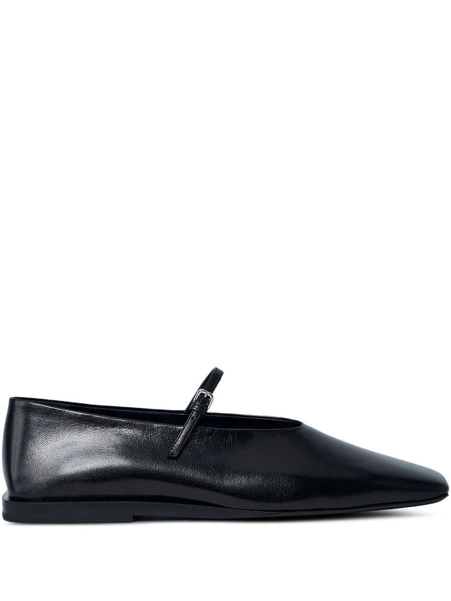 leather ballet flats 1