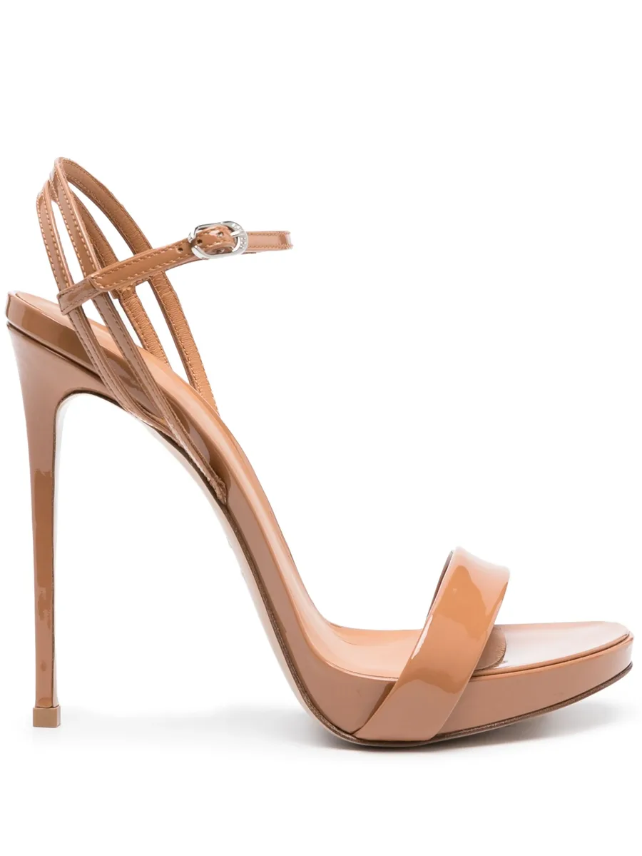 Gwen 120mm leather sandals 1