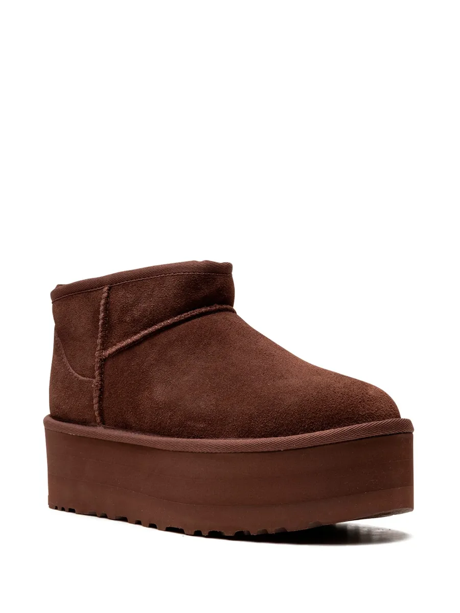 угги Classic Ultra Mini Platform Pearfect Burnt Cedar 3