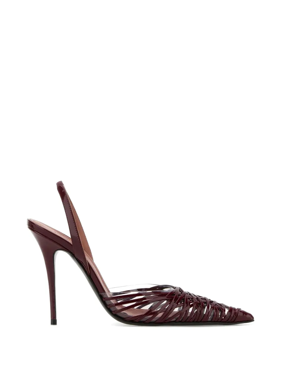Lori woven leather pumps 1