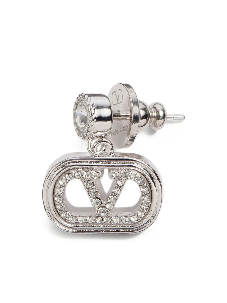 серьги с логотипом VLogo Signature 7