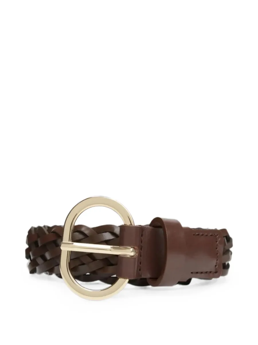 interwoven leather belt 2