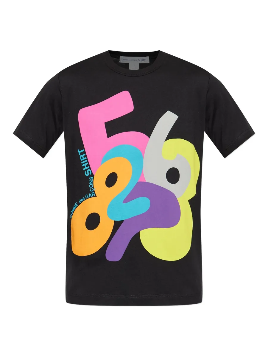 abstract-print t-shirt 1