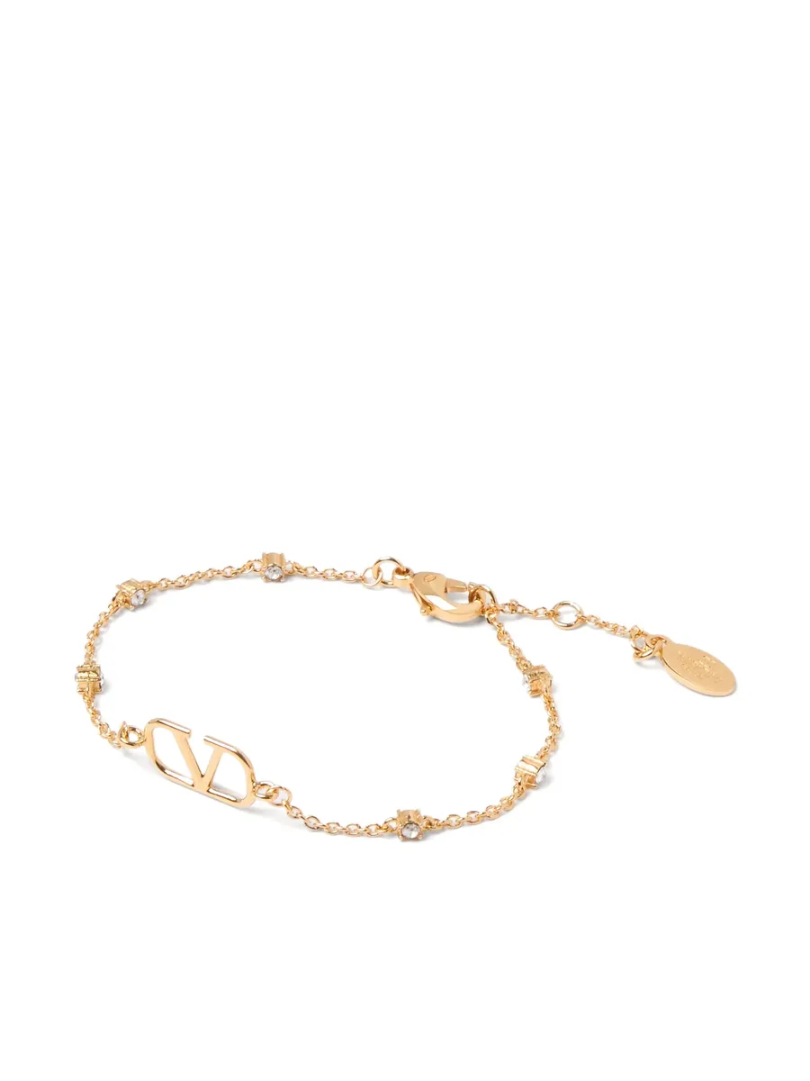 браслет с логотипом VLogo Signature и кристаллами Swarovski 6