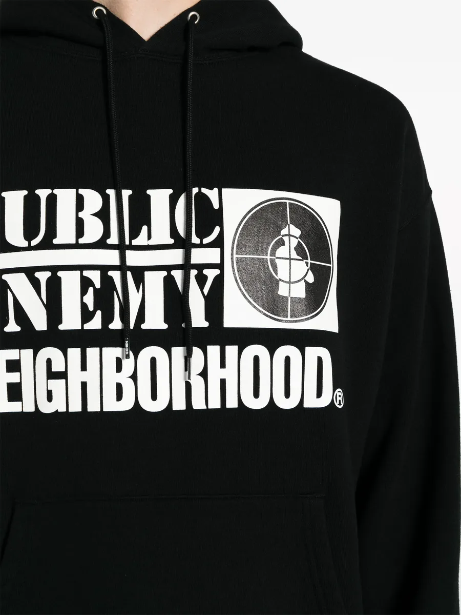 худи с логотипом из коллаборации с Public Enemy 10